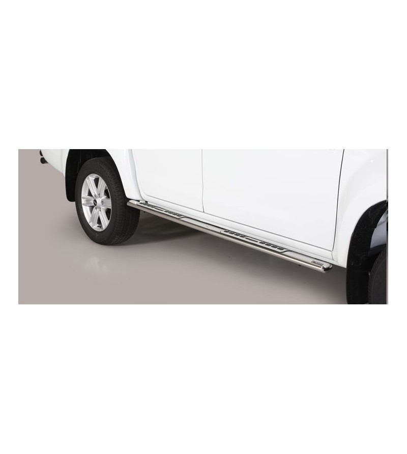 D-Max 17- Double Cab Design Side Protection Oval - DSP/314/IX - Sidebar / Sidestep - Verstralershop