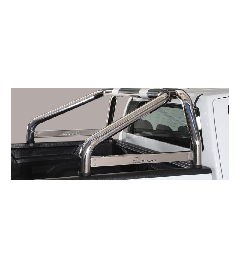 D-Max 17- Roll Bar on Tonneau - 2 pipes - RLSS/2314/IX - Lights and Styling