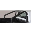 D-Max 17- Roll Bar on Tonneau - 2 pipes Black Coated - RLSS/2314/PL - Lights and Styling