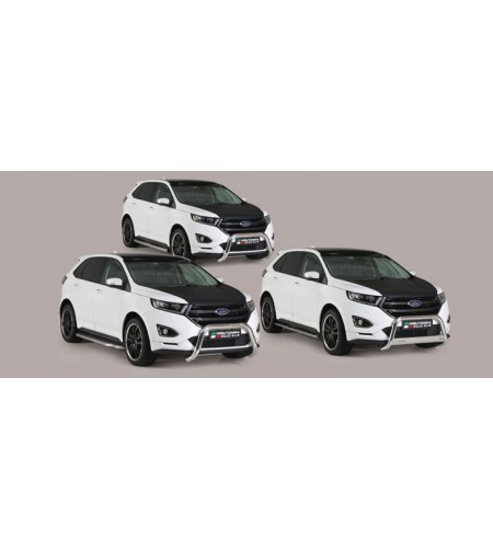 Sidebars - Misutonida - Grand Pedana - Oval - Black matte - Set - Ford - Edge - 2016-2019