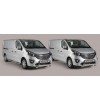 Vivaro L1 2014-, EC Approved Medium Bar Inox - EC/MED/382/IX - Bullbar / Lightbar / Bumperbar - Verstralershop