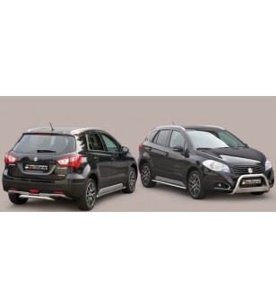 SX4 S-Cross 13- Oval Side Protection - TPSO/357/IX - Sidebar / Sidestep - Verstralershop