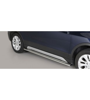 SX4 S-Cross 17- Oval Side Protection - TPSO/357/IX - Sidebar / Sidestep - Verstralershop