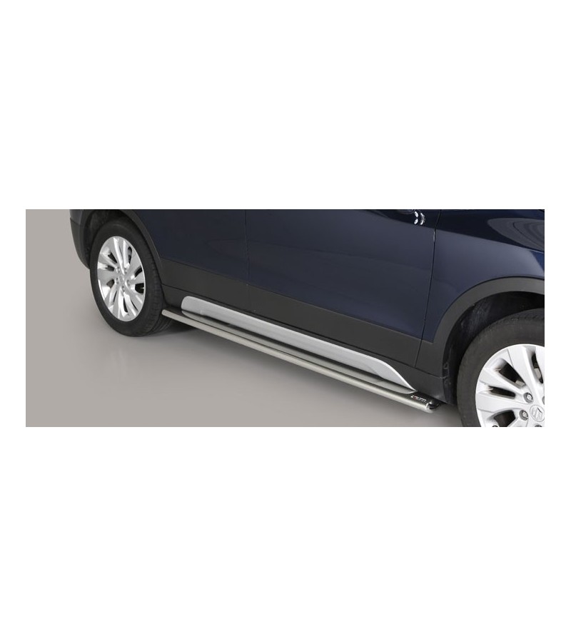 SX4 S-Cross 17- Oval Side Protection - TPSO/357/IX - Sidebar / Sidestep - Verstralershop