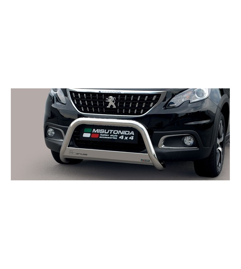 Peugeot 2008 2016- EC Approved Medium Bar Inox - EC/MED/427/IX - Lights and Styling