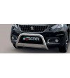 Peugeot 2008 2016- EC Approved Medium Bar Inox - EC/MED/427/IX - Bullbar / Lightbar / Bumperbar - Verstralershop