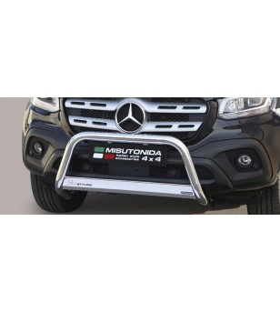 X-Class 2017- EC Approved Medium Bar Inox - EC/MED/428/IX - Bullbar / Lightbar / Bumperbar - Verstralershop