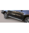 X-Class 17- Oval Design Side Protections Inox - DSP/428/IX - Sidebar / Sidestep - Verstralershop