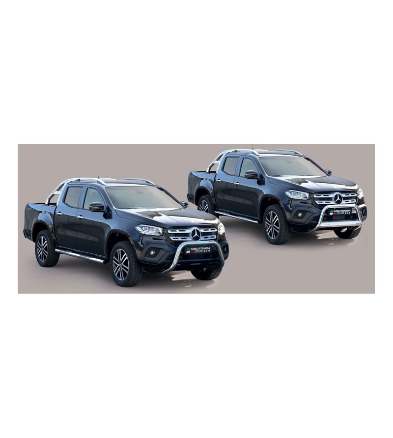 X-Klasse 17-, Roll Bar Mark on Tonneau Inox (3 pipes version) - RLSS/K/3428/IX - Rollbars / Sportsbars - Verstralershop X-Klasse 17-, Roll Bar Mark on Tonneau Inox (3 pipes version) - RLSS/K/3428/IX - Rollbars / Sportsbars - Verstralershop