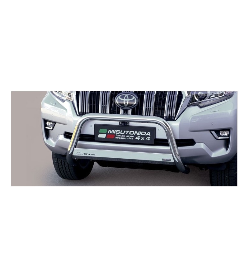 Landcruiser 2018- EC Approved Medium Bar Inox - EC/MED/430/IX - Lights and Styling Landcruiser 2018- EC Approved Medium Bar Inox - EC/MED/430/IX - Lights and Styling