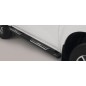 Sidorör - Misutonida - Design - Oval - Svart Matt - Set - Renault - Alaskan - Double Cab - 2017-2020