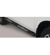 Alaskan D.C. 18- Oval Design Side Protections Inox Black Coated - DSP/432/PL - Lights and Styling