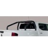 Alaskan D.C. 18- Roll Bar on Tonneau Inox Black Coated (2 pipes version) - RLSS/2432/PL - Lights and Styling