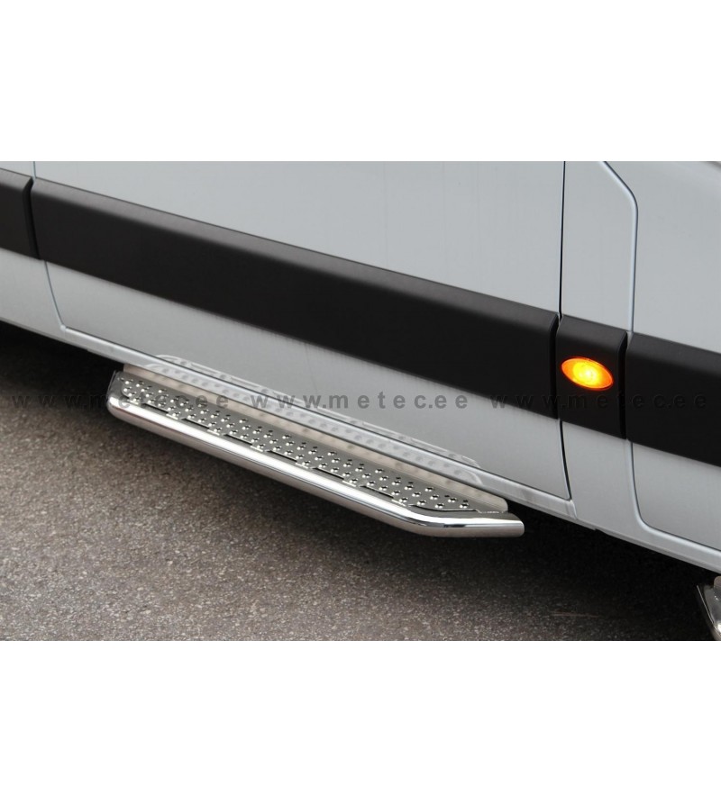OPEL MOVANO 10+ RUNNING BOARDS VAN TOUR for sidedoor pcs - 828012 - Lights and Styling