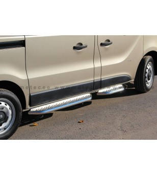 OPEL VIVARO 14+ RUNNING BOARDS VAN TOUR for sidedoor pcs