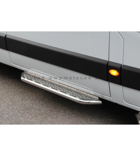 RENAULT MASTER 10+ RUNNING BOARDS VAN TOUR for sidedoor pcs - 828012 - Sidebar / Sidestep - Verstralershop