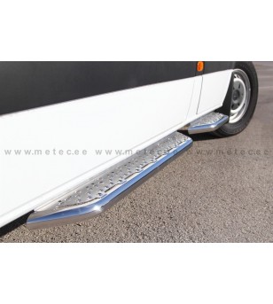 VW CRAFTER 07-16 RUNNING BOARDS VAN TOUR front door - 840014 - Lights and Styling