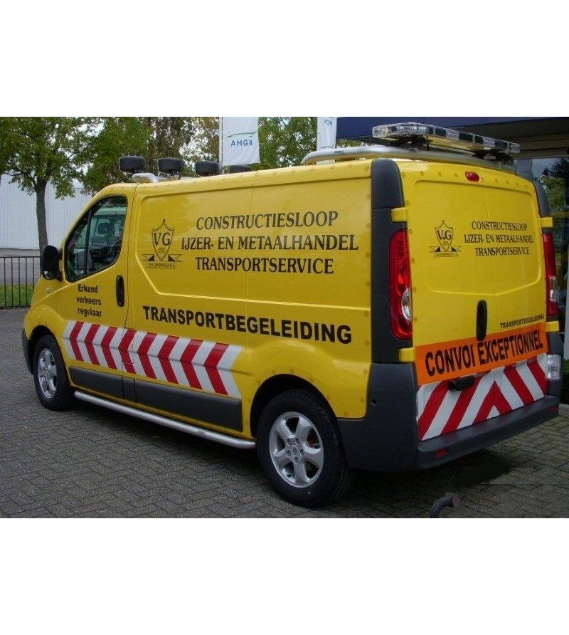 Seitenschutzbügel - QPAX - S-bar - Satz - Renault - Trafic - L1 - 2002-2014