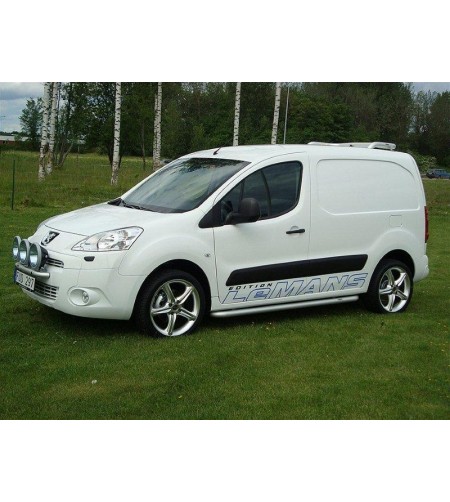 Sidorör - QPAX - S-bar - Set - Peugeot - Partner - 2008-2018