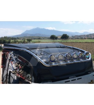 SCANIA R/S Serie 16+ ROOF LIGHT BAR – EXTRA LONG VERSION - BA009SNS - Roofbar / Roofrails - Verstralershop