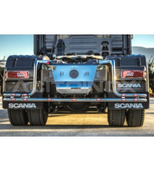 SCANIA R/S Serie 16+ REAR BAR 60 - BA076SNR - Rearbar / Rearstep - Verstralershop