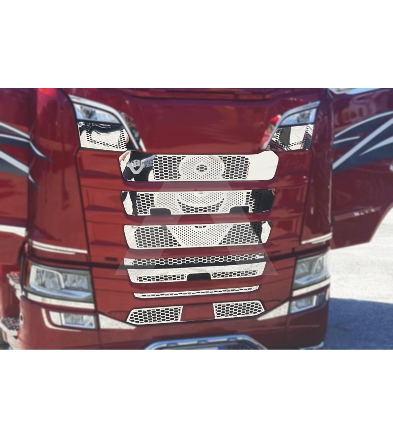 SCANIA R/S Serie 16+ mask application - V8 - MA005SNS - Grille - Verstralershop