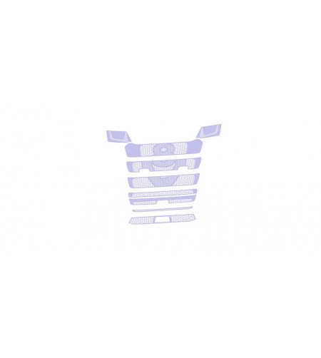 Inox-Teile - Acitoinox - Grille Styling Full - V8 - Scania - R/S - 2016+