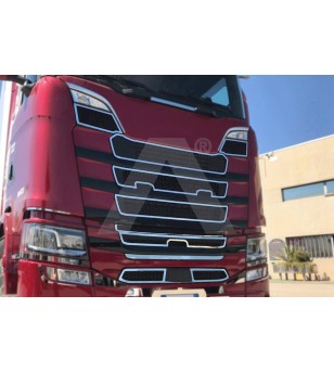 SCANIA R/S Serie 16+ MASK APPLICATION  - MA006SNS - Grille - Verstralershop