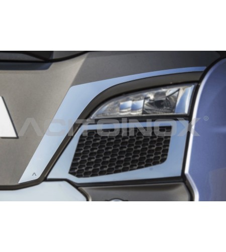 Inox-Teile - Acitoinox - Grille Styling Upper - Satz - Scania - R/S - 2016+