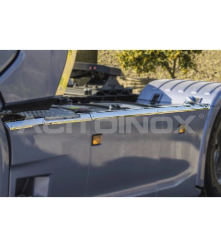 RVS Inox - Acitoinox - Profile Zijpaneel - Set - Scania - R/S - 2016+