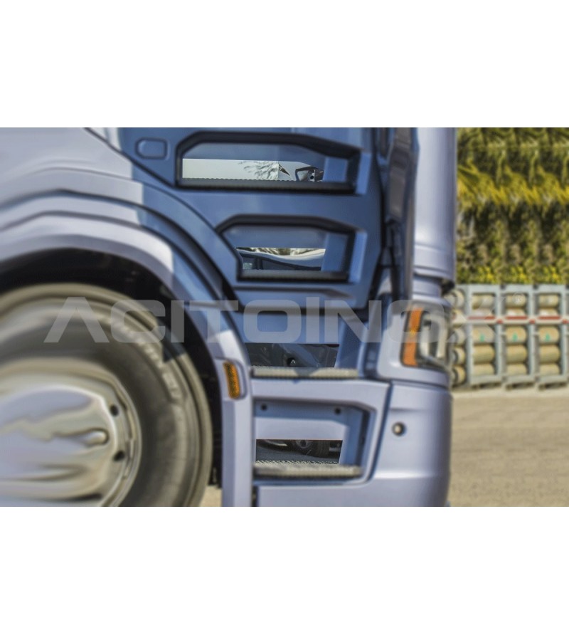 SCANIA R/S Serie 16+ STEP PROTECTION - AP009SNS - RVS / Chrome accessoires - Verstralershop