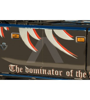 Inox Parts - Acitoinox - Profile Side skirt - Marker light - Scania - R/S series - 2016+