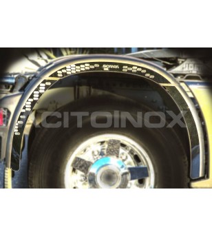 SCANIA R/S Serie 16+ REAR FENDER APPLICATIONS - AP019SNS - Stainless / Chrome accessories - Verstralershop