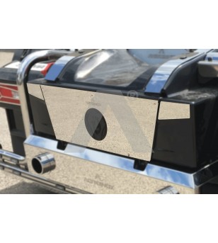 SCANIA R/S Serie 16+ CARTER BATTERY COVER - AP028SNS - Stainless / Chrome accessories - Verstralershop