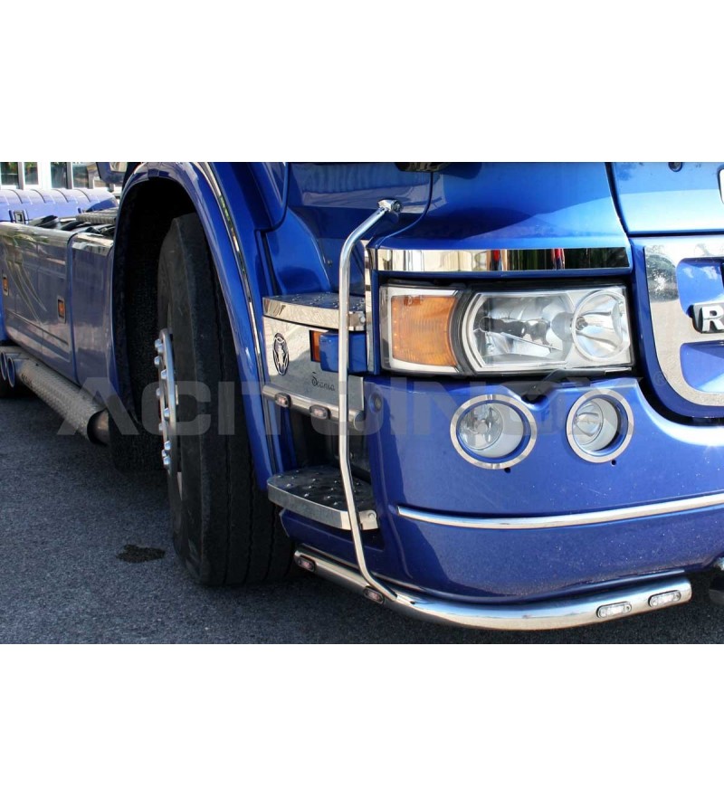 Inox Delar - Acitoinox - Bars Rör på sidan - Set - Scania - 2004-2016 Inox Delar - Acitoinox - Bars Rör på sidan - Set - Scania - 2004-2016
