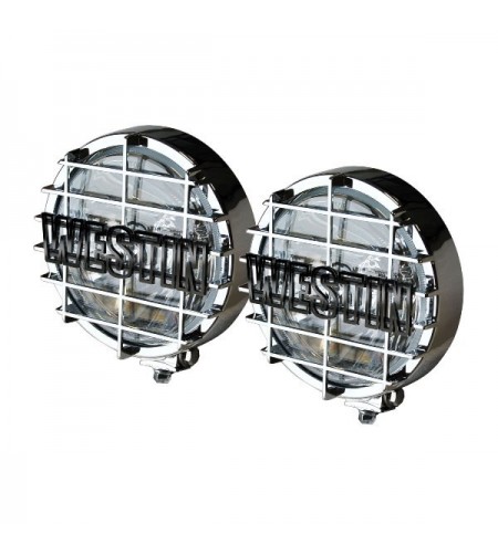 Fernscheinwerfer - Westin - Edelstahl/Chrom - Driving - Satz