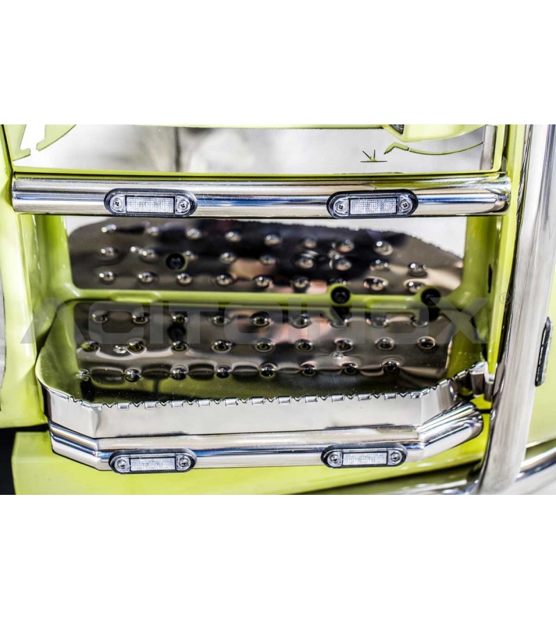 Inox-Teile - Acitoinox - Bars Stufe - Satz - Scania - R/Streamline - 2009-2016 Inox-Teile - Acitoinox - Bars Stufe - Satz - Scania - R/Streamline - 2009-2016