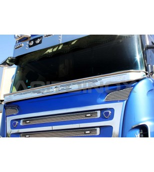 SCANIA WINDSCREEN WIPER COVERS - SCANIA R, NEW R, STREAMLINE - 102SNR - Stainless / Chrome accessories - Verstralershop