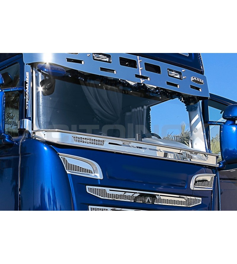 Inox-Teile - Acitoinox - Stoneguard Illusion - Scania - Streamline - 2009-2016 Inox-Teile - Acitoinox - Stoneguard Illusion - Scania - Streamline - 2009-2016