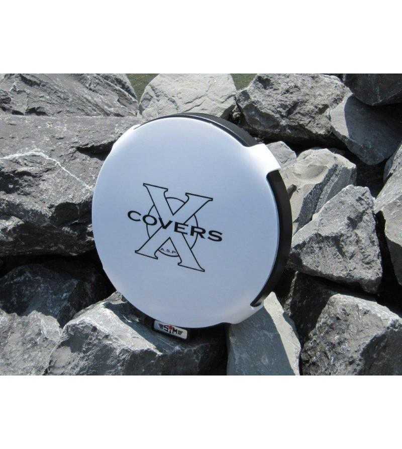 Beschermkap - XCovers - Hella - Rallye 3000 - Wit