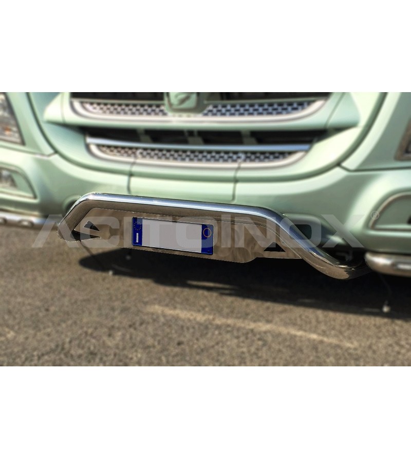 DAF XF 106 Bull bar with Licence Plate holder PL - 001D60XF106PL - Bullbar / Lightbar / Bumperbar - Verstralershop