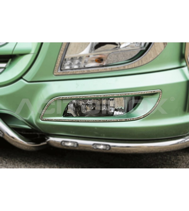 Inox-Teile - Acitoinox - Profile Nebelscheinwerfer - DAF - XF - 106 - 2013-2021 Inox-Teile - Acitoinox - Profile Nebelscheinwerfer - DAF - XF - 106 - 2013-2021