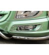 DAF XF 106 Stainless steel fog light rim (pair) - 009DXF106 - Stainless / Chrome accessories - Verstralershop
