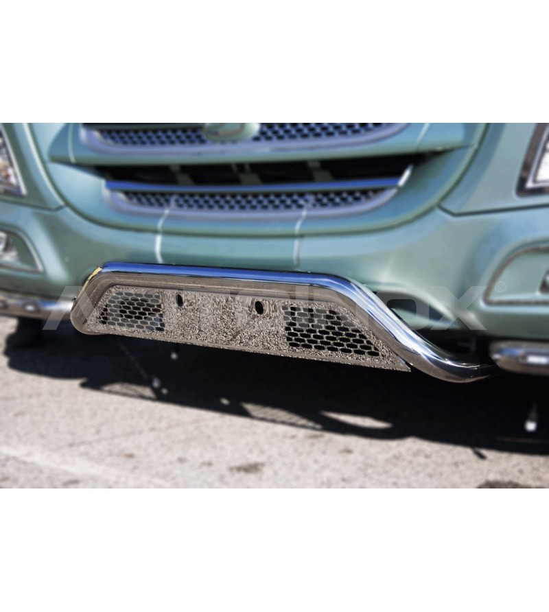 DAF XF 106 Central Bar with Pierced License Plate Holder - 001D60XF106F - Bullbar / Lightbar / Bumperbar - Verstralershop DAF XF 106 Central Bar with Pierced License Plate Holder - 001D60XF106F - Bullbar / Lightbar / Bumperbar - Verstralershop