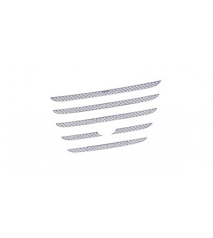 DAF XF 106 Grill Covers - Honeycomb Design - 005DXF106 - Grille - Verstralershop