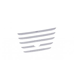 Inox-Teile - Acitoinox - Grille Styling - Honigwabe - DAF - XF - 106 - 2013-2021