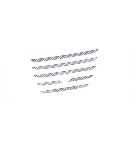 RVS Inox - Acitoinox - Grille Styling - Honingraat - DAF - XF - 106 - 2013-2021