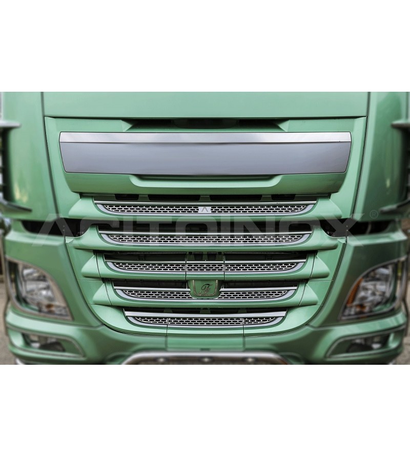 Inox-Teile - Acitoinox - Grille Styling - DAF - XF - 106 - 2013-2021 Inox-Teile - Acitoinox - Grille Styling - DAF - XF - 106 - 2013-2021