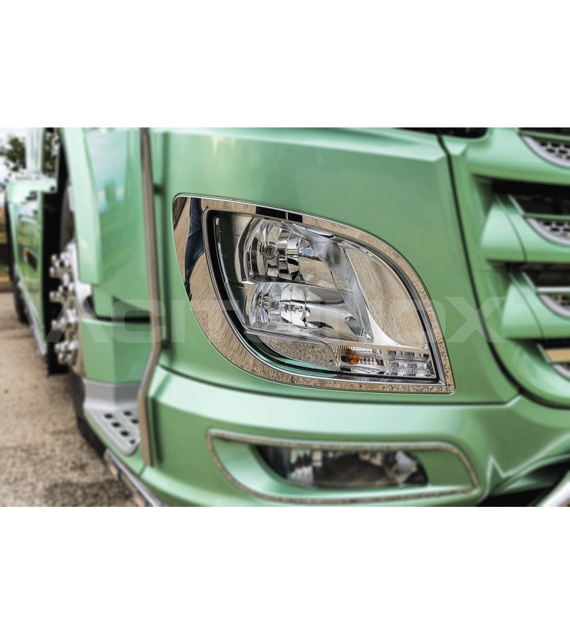 Inox-Teile - Acitoinox - Profile Scheinwerfer - DAF - XF - 106 - 2013-2021 Inox-Teile - Acitoinox - Profile Scheinwerfer - DAF - XF - 106 - 2013-2021