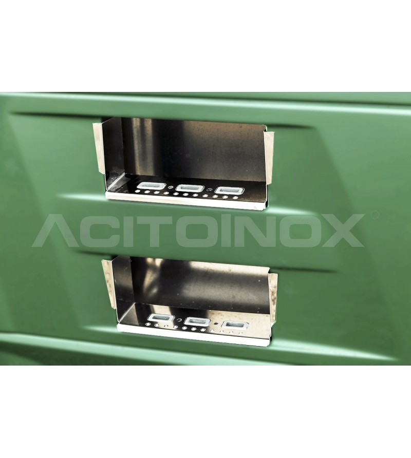 Inox-Teile - Acitoinox - Profile Seitenteil - DAF - XF - 106 - 2013-2021 Inox-Teile - Acitoinox - Profile Seitenteil - DAF - XF - 106 - 2013-2021
